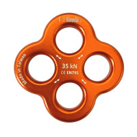 iclimb 6502 對稱4孔分力盤 橘色 35kN